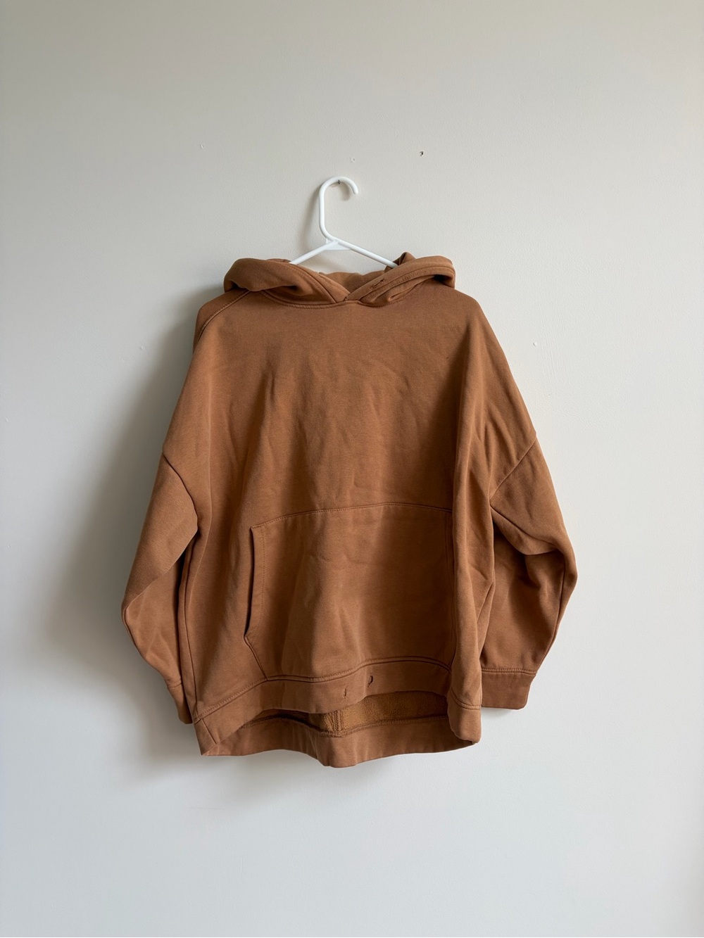 Brown Pullover Hoodie Sweatshirt